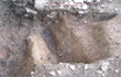 Click to enlarge Image of Round House gullies in Trench 26