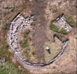 Click to enlarge image of Shaw Cairn from overhead