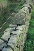 Click to enlarge image of construction of new drystone wall near Moorfield Arms
